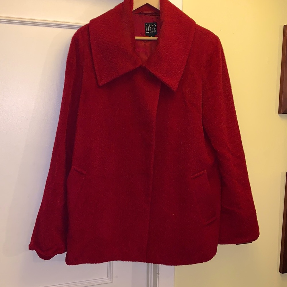Saks Fifth Avenue Red Jacket